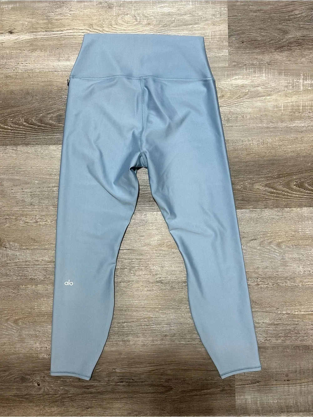 Alo Yoga 7/8 High Waist Airlift Legging - Celestial Blue Large NWT